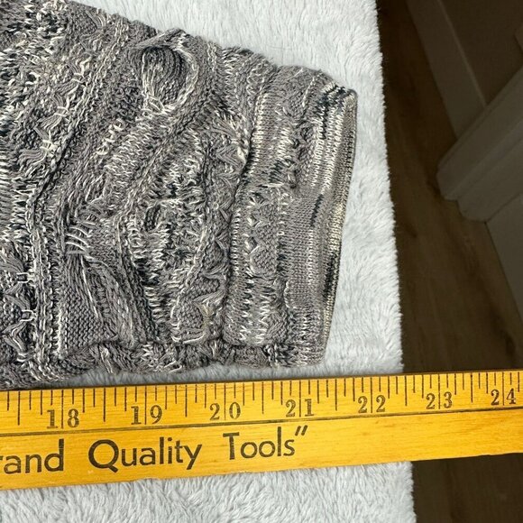Coogi Australia Knit Grey Sweater Men's Size Large Vintage - Picture 5 of 13